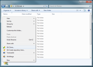 TortoiseGit_Clone